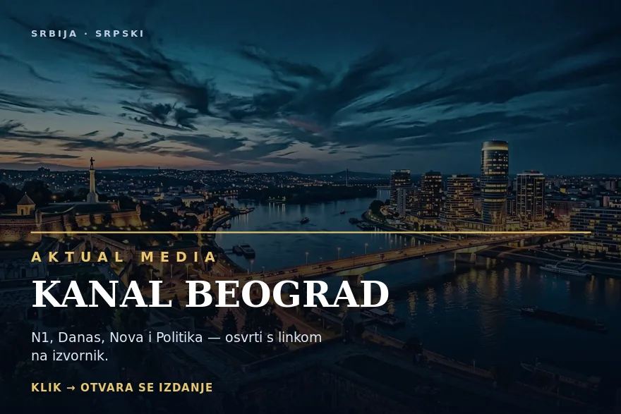 AKTUAL MEDIA KANAL BEOGRAD — Srbija — otvori izdanje